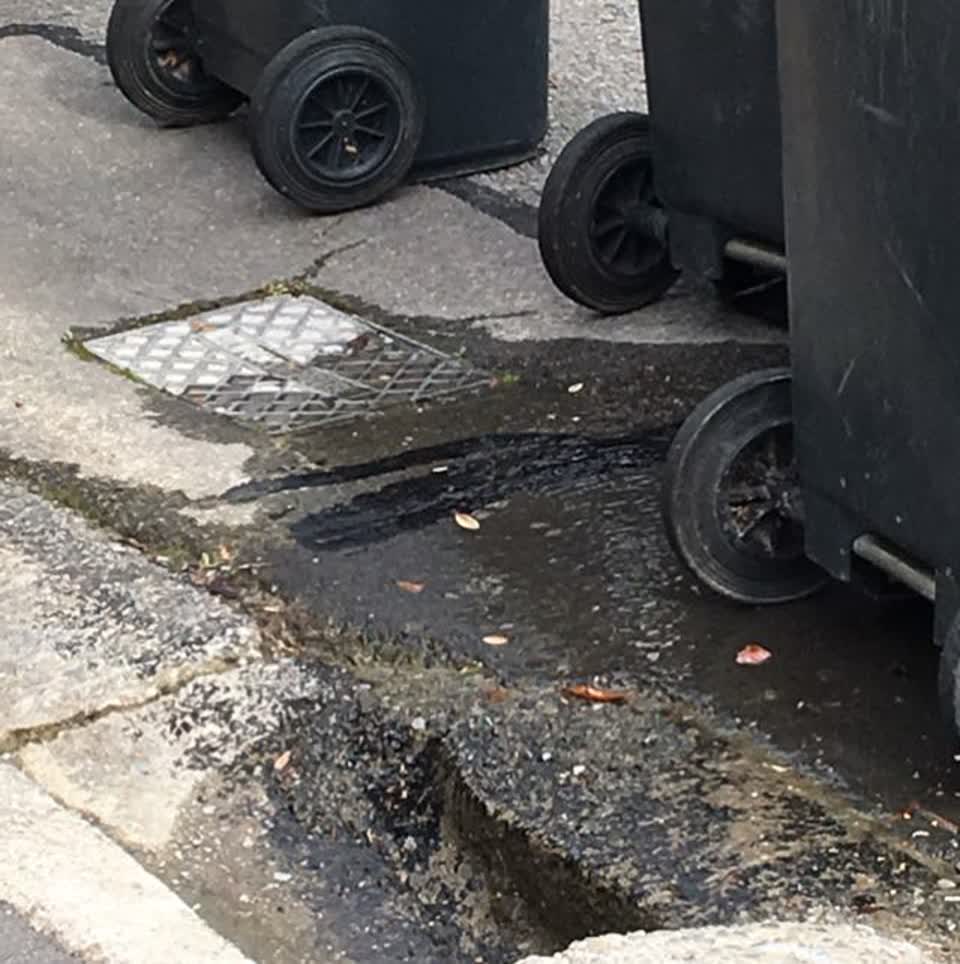 The photograph attached to this water supply report