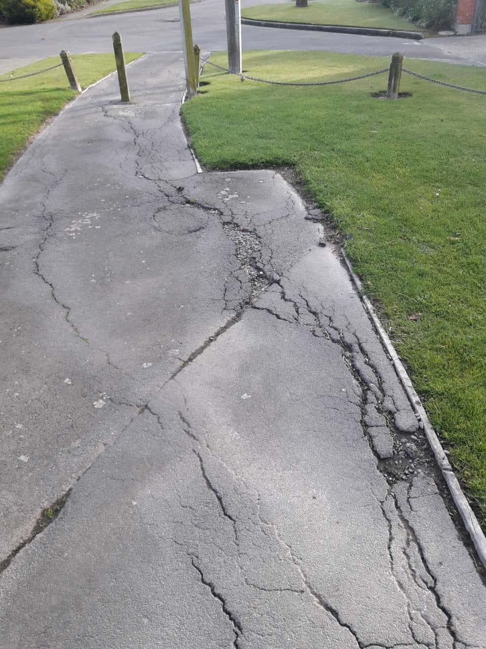 The photograph attached to this parks report