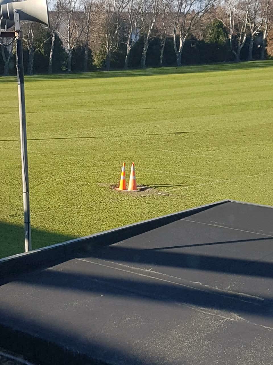 The photograph attached to this parks report