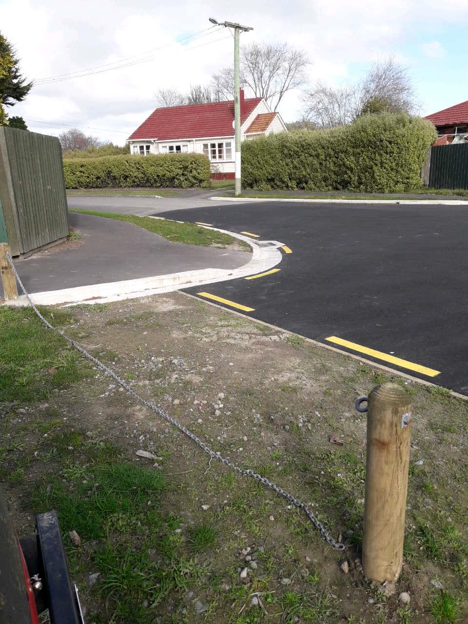 The photograph attached to this parks report