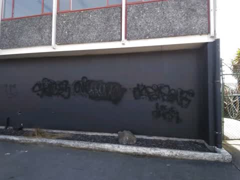 Graffiti, a report photo