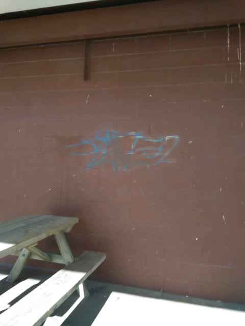 Graffiti, a report photo