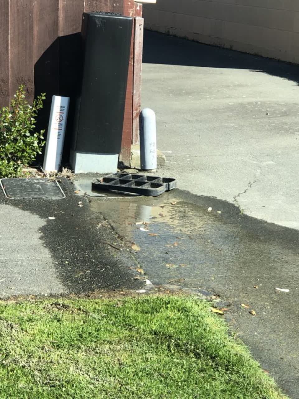 The photograph attached to this water supply report