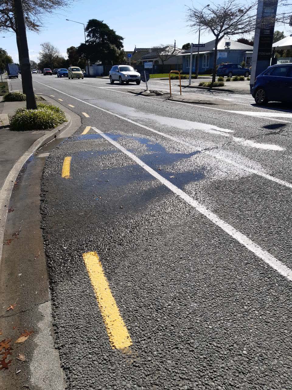 The photograph attached to this water supply report