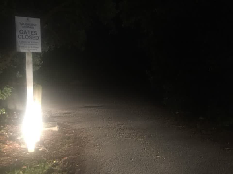 The photograph attached to this parks report