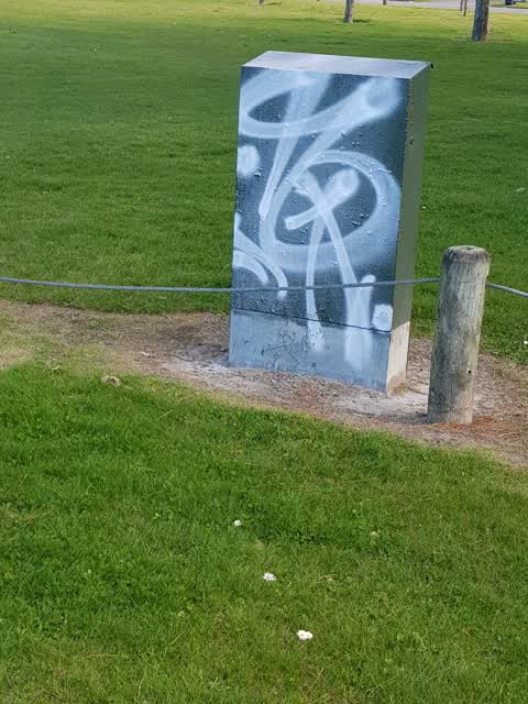 Graffiti, a report photo