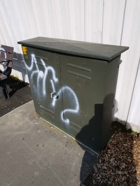 Graffiti, a report photo