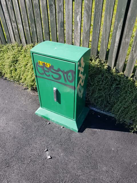 Graffiti, a report photo