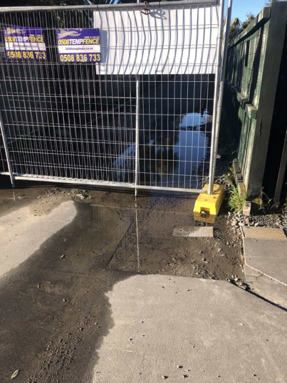 The photograph attached to this water supply report
