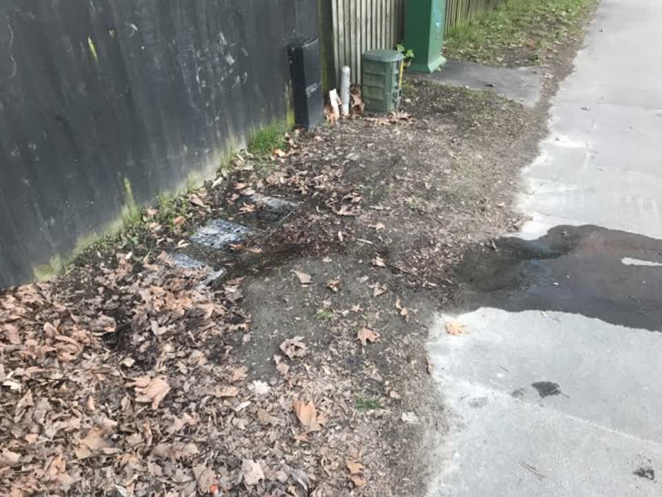 The photograph attached to this water supply report