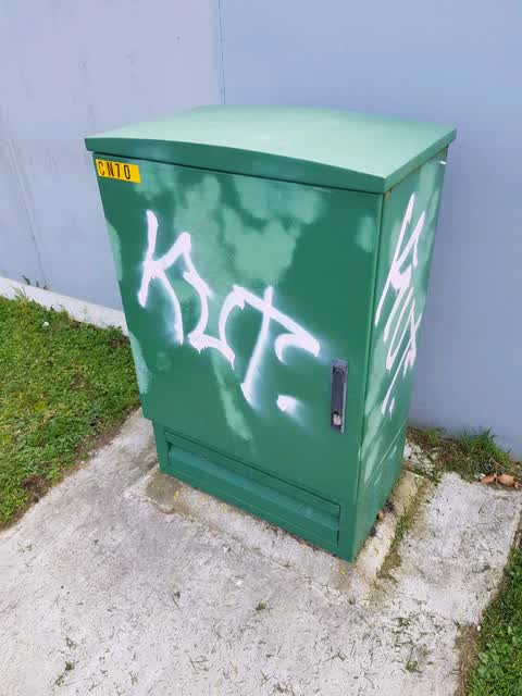 Graffiti, a report photo