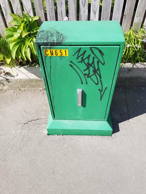 Graffiti, a report photo
