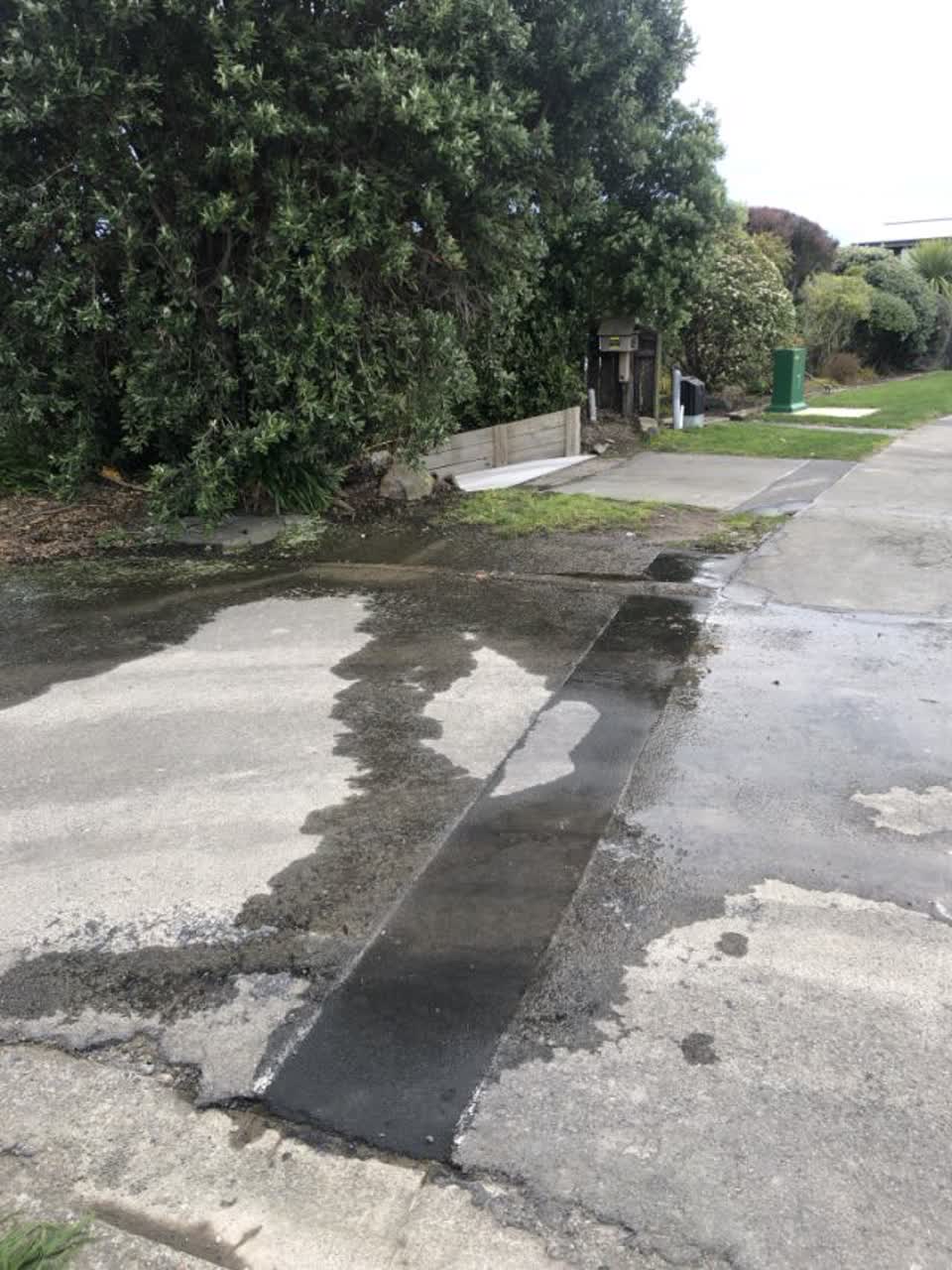 The photograph attached to this water general report