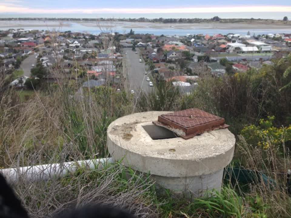 The photograph attached to this wastewater/stormwater report