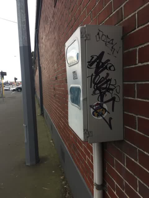 Graffiti, a report photo