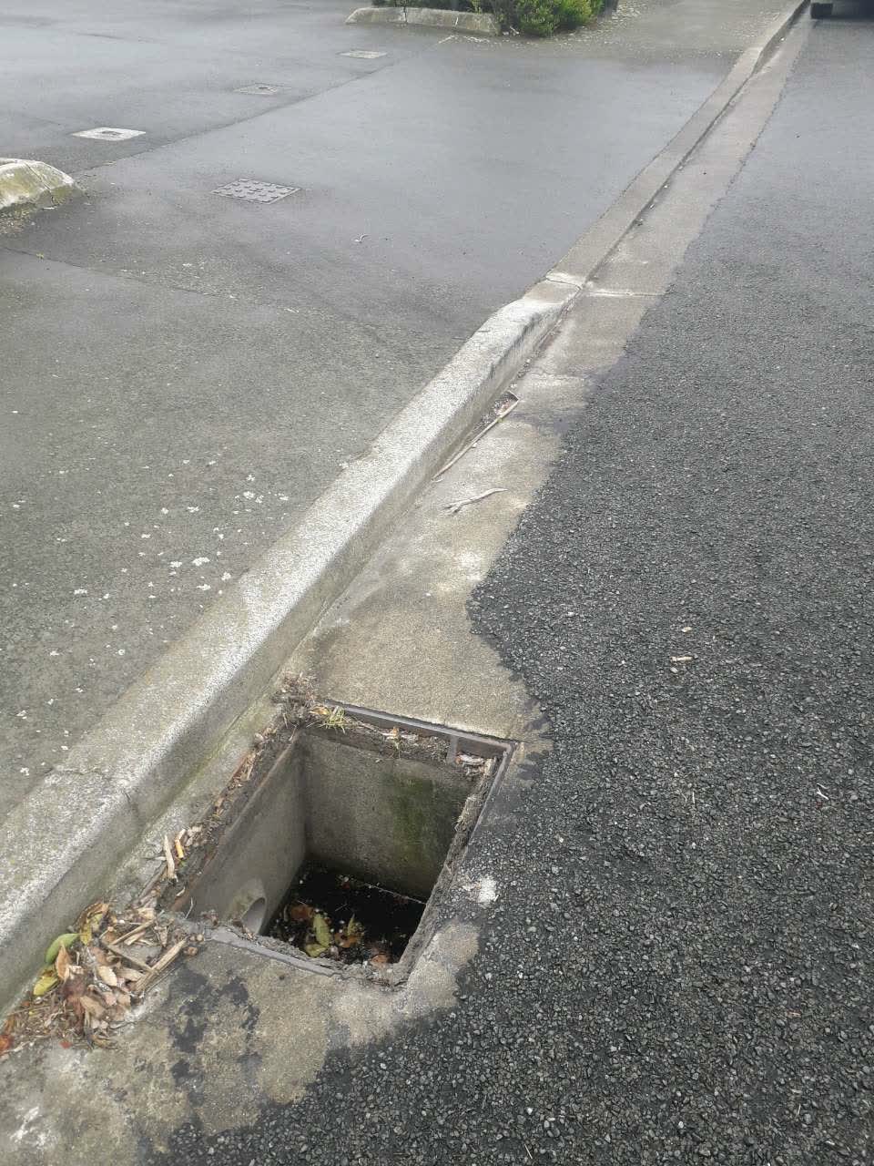 The photograph attached to this wastewater/stormwater report