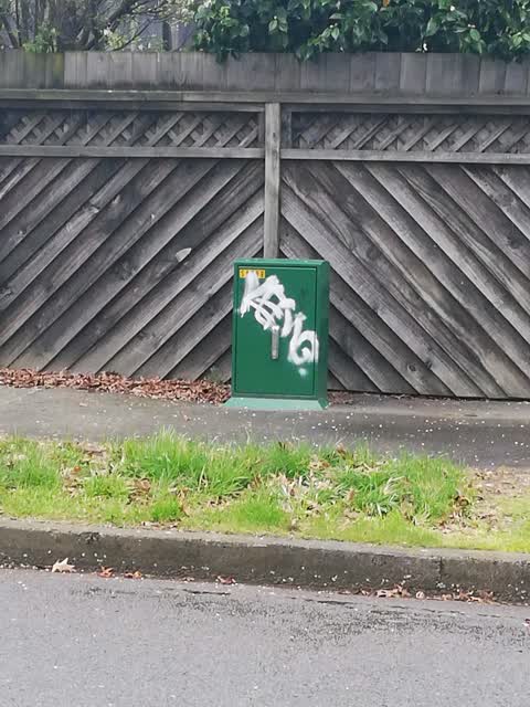 Graffiti, a report photo