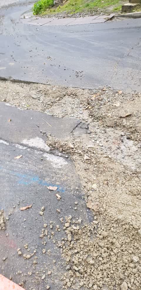 Roading/Streets, a report photo