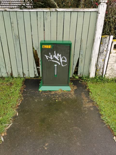 Graffiti, a report photo