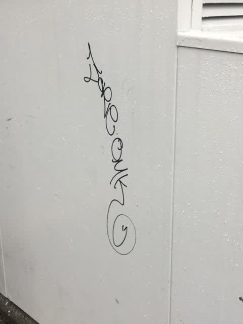 Graffiti, a report photo