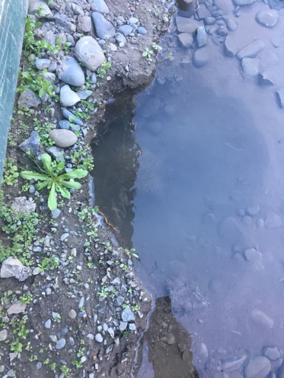 The photograph attached to this water general report