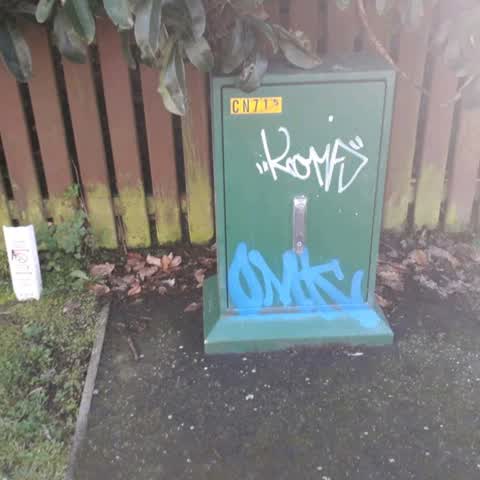 Graffiti, a report photo