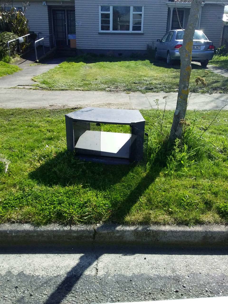 The photograph attached to this rubbish and bins - general report