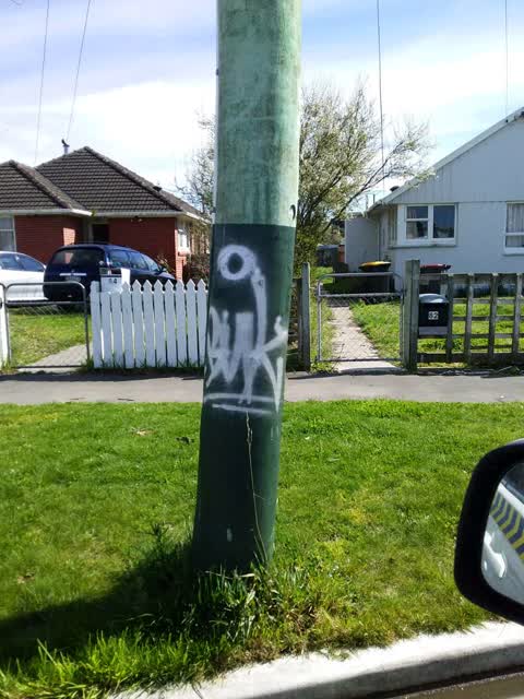 Graffiti, a report photo