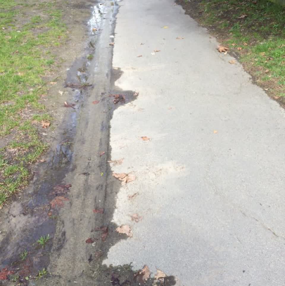 The photograph attached to this water general report