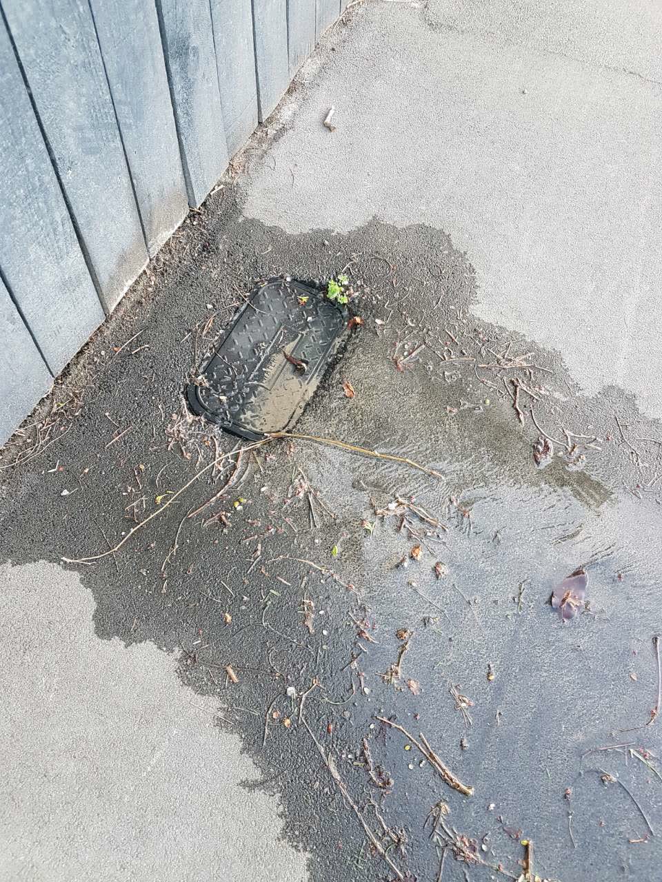 The photograph attached to this water general report