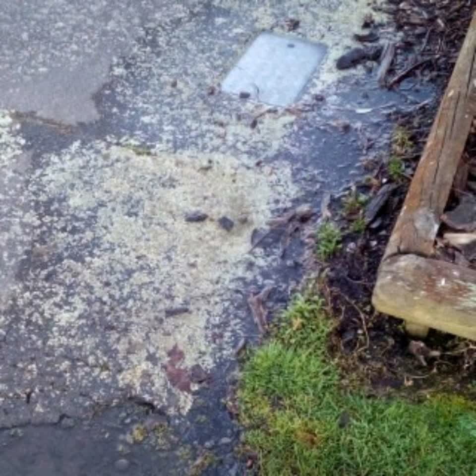 The photograph attached to this water supply report