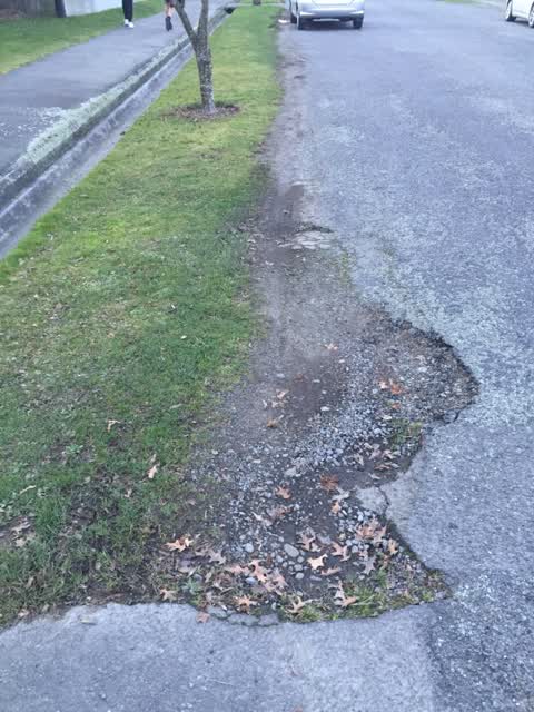 Roading/Streets, a report photo