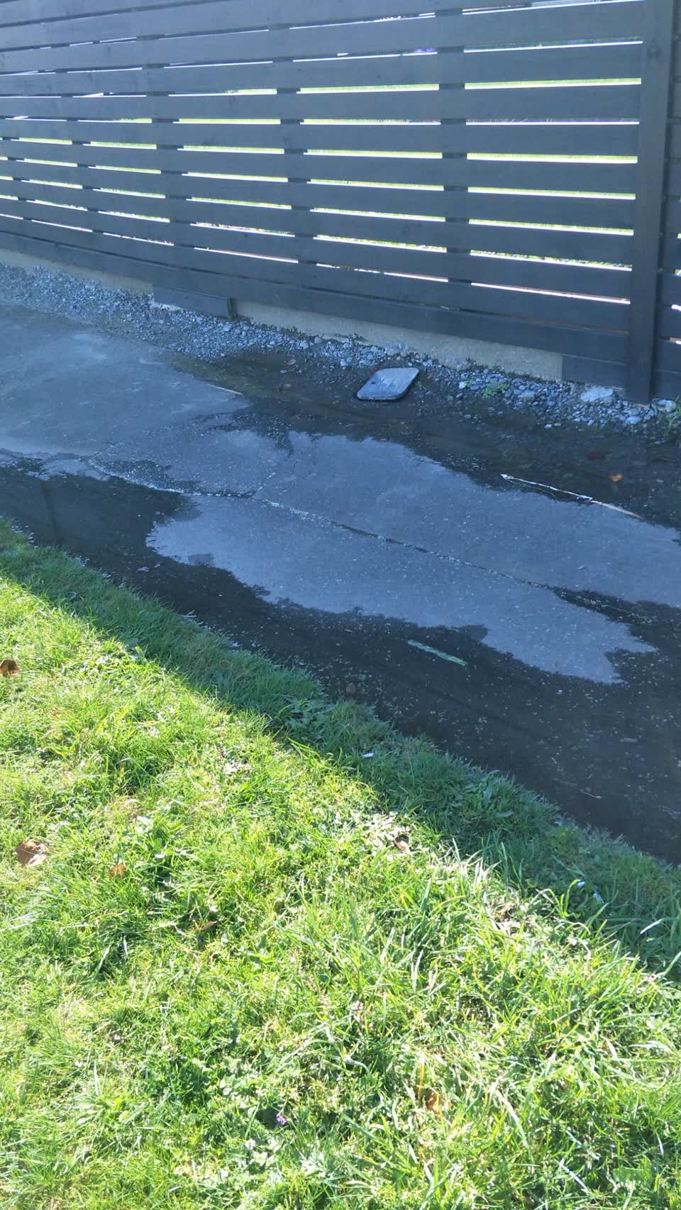 The photograph attached to this water supply report