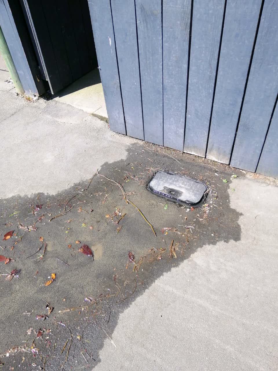 The photograph attached to this water supply report