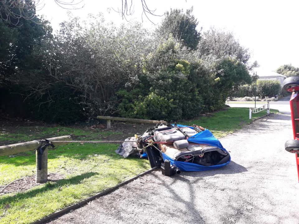 The photograph attached to this parks report