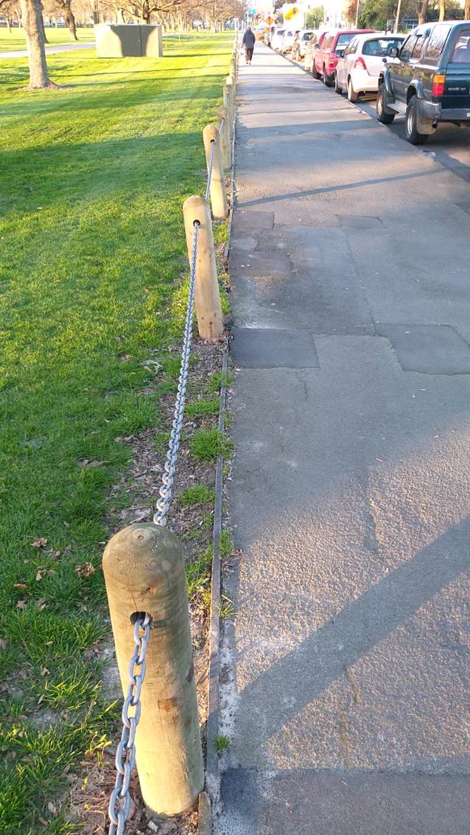 The photograph attached to this parks report