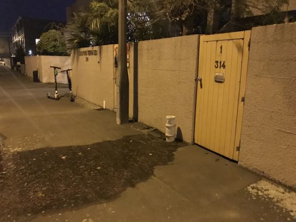 The photograph attached to this water supply report