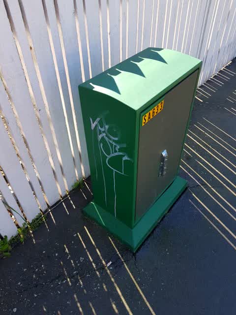 Graffiti, a report photo