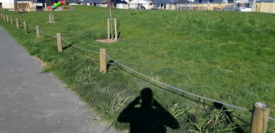 The photograph attached to this parks report
