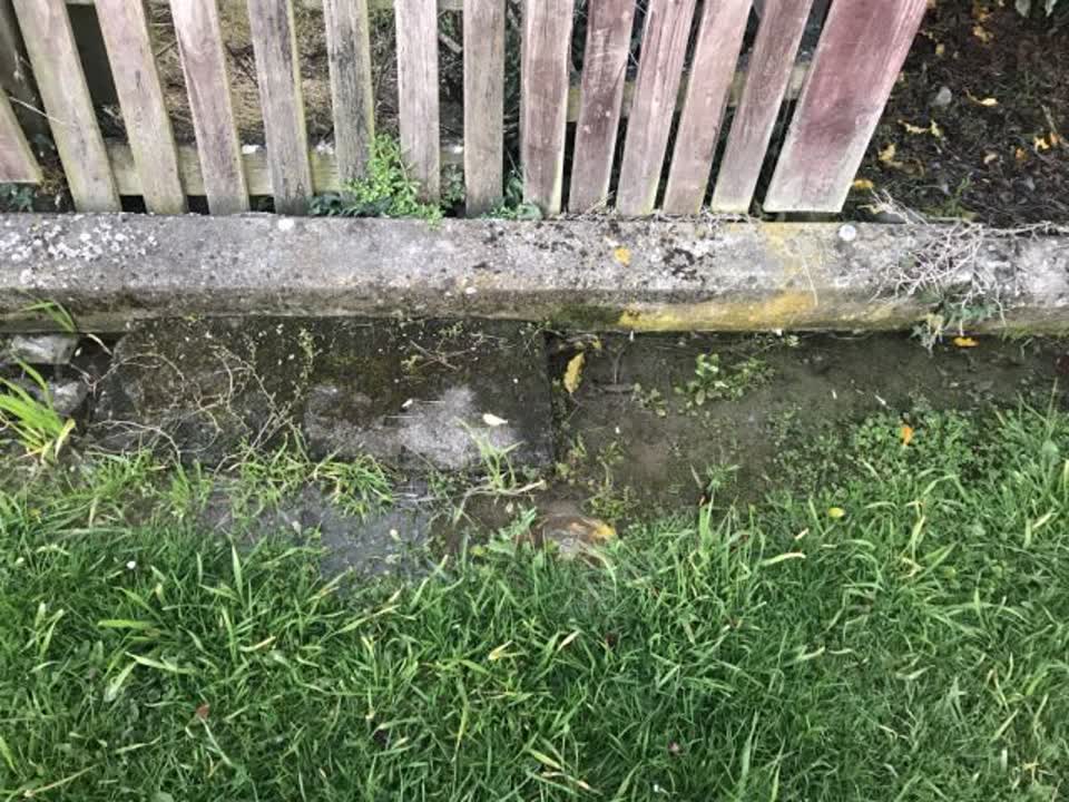 The photograph attached to this water supply report