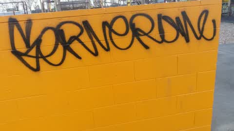 Graffiti — a report photo