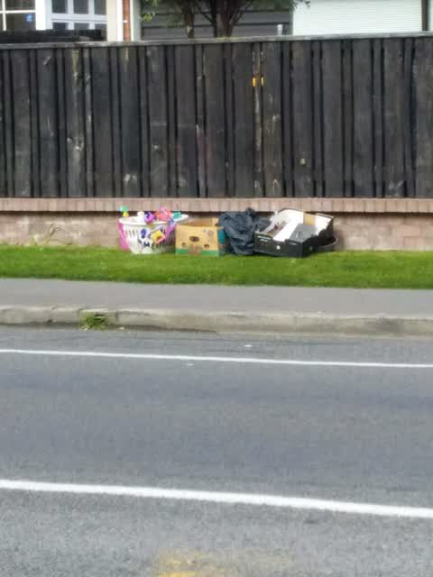 Rubbish/Recycling, a report photo