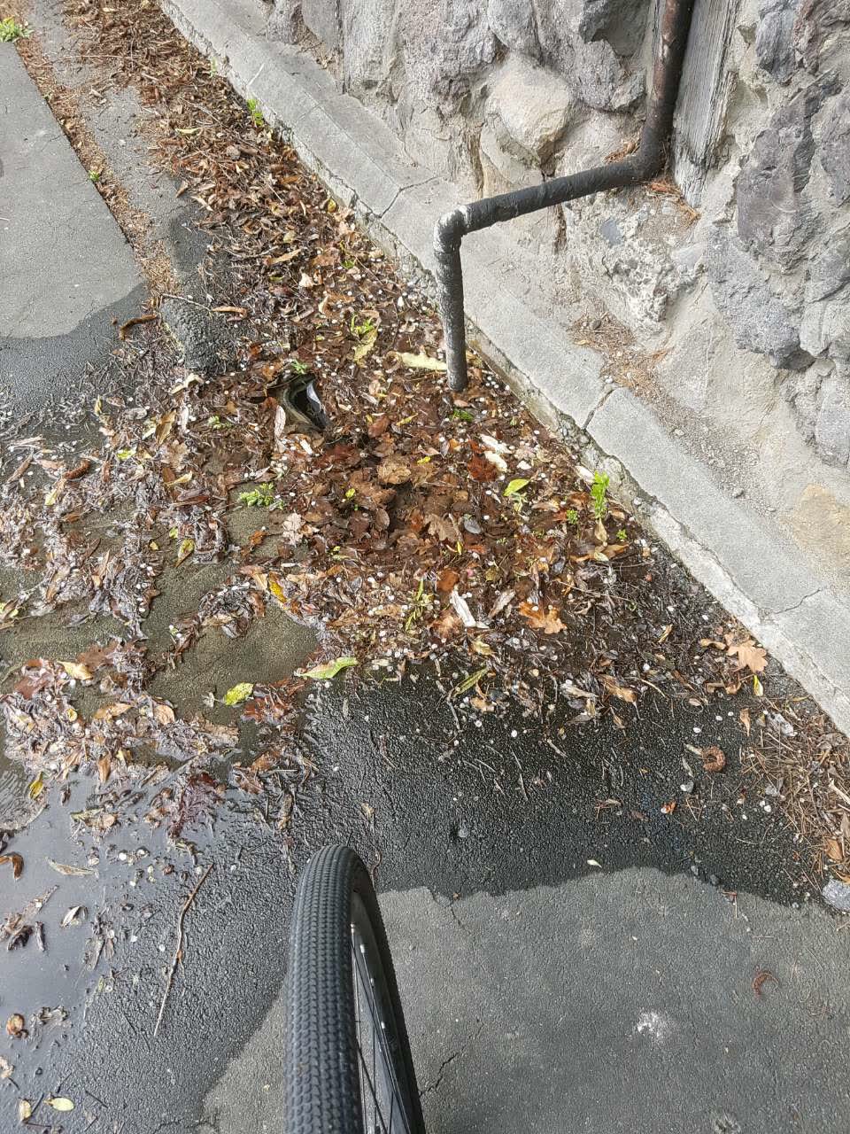 The photograph attached to this water supply report