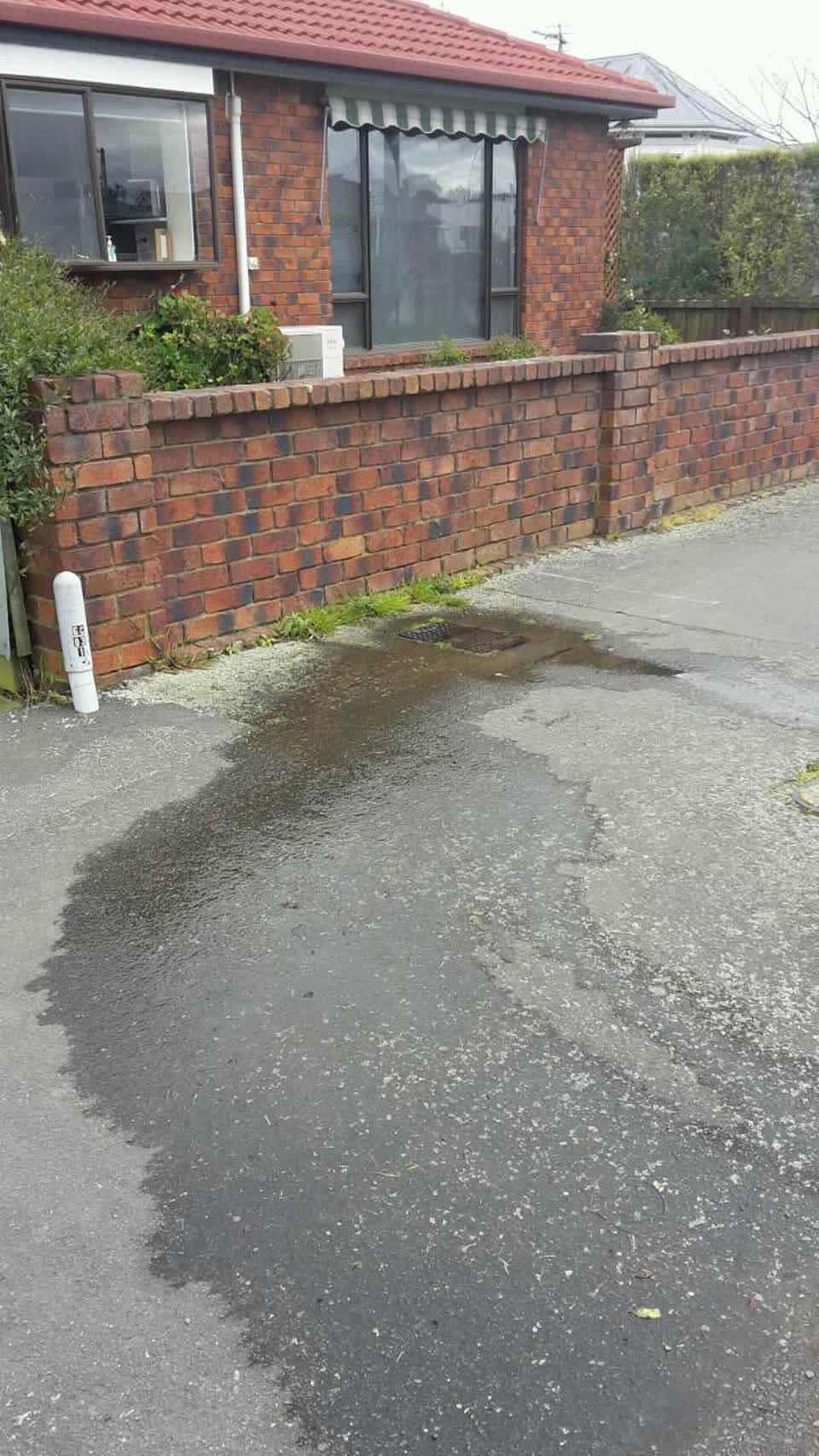 The photograph attached to this water supply report