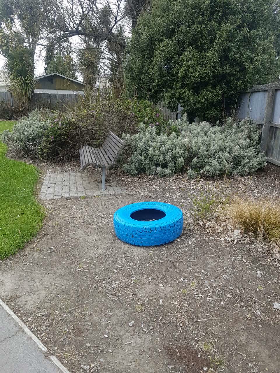 The photograph attached to this parks report