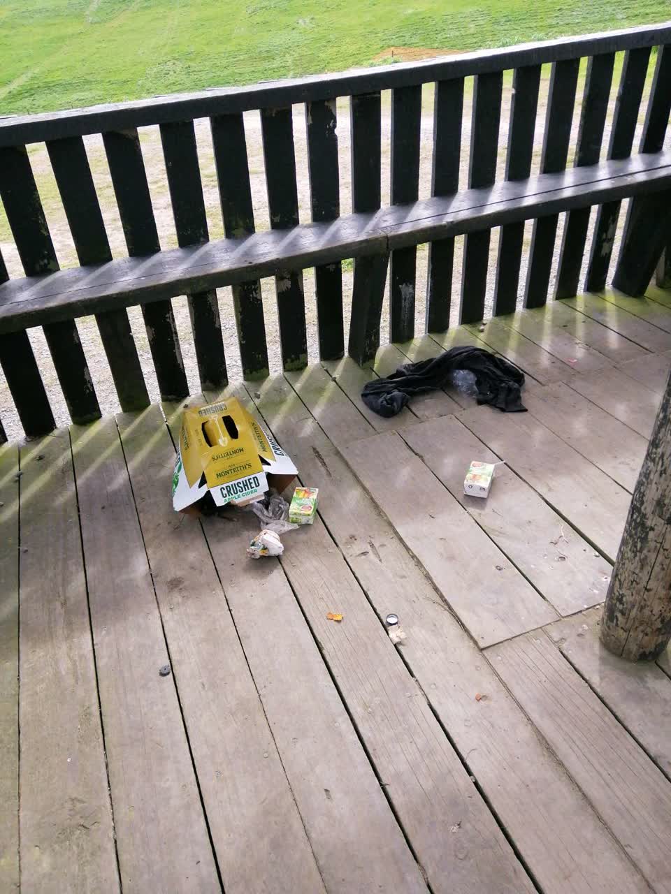 The photograph attached to this parks report