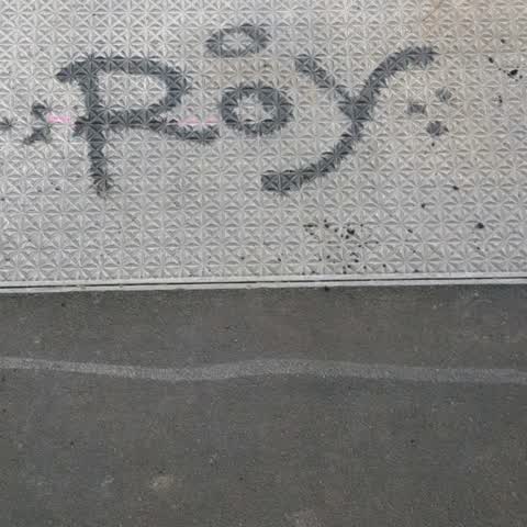 Graffiti, a report photo