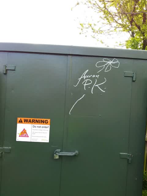 Graffiti, a report photo
