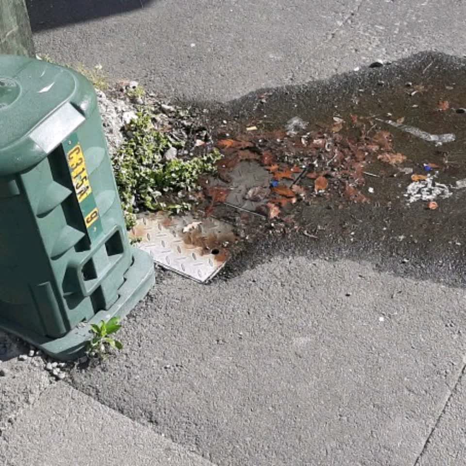 The photograph attached to this water supply report