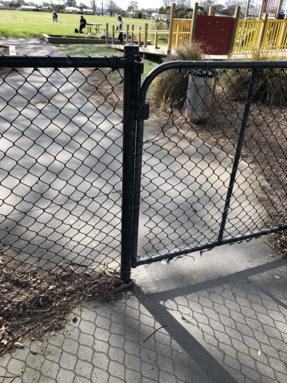 The photograph attached to this parks report